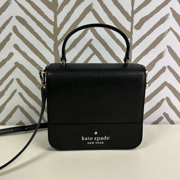 kate spade Handbags - Kate Spade Black Staci Square Crossbody Bag
